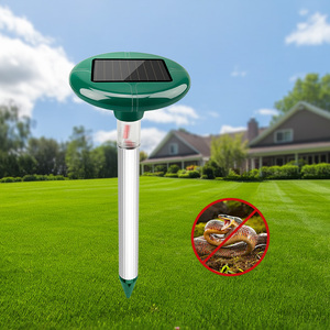 Aosion nhà máy bằng sáng chế thiết kế IPX4 không thấm nước anit gopher Vole năng lượng mặt trời Powered nốt ruồi răn đe với ánh sáng vườn rắn <span class=keywords><strong>Repeller</strong></span> - Product Image 1