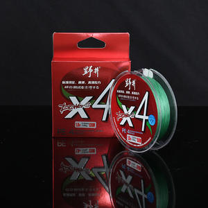 Línea de Pesca Trenzada Noi China Red X4 de 4 Hilos, 100m 120m 150m, Alta Resistencia, Línea de Pesca Marina Duradera - Product Image 2