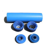 Fabricant de UHMWPE/HDPE anti-choc bande transporteuse rouleaux de guidage latéral PE matériel Service de traitement de coupe personnalisé