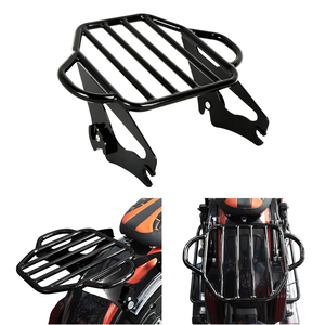 TCMT Portaequipajes Desmontable para 2 Personas Compatible con Harley Road King Street Electra Glide 2009-2025 Portaequipajes Trasero para Motocicleta XF2906276 - Product Image 2