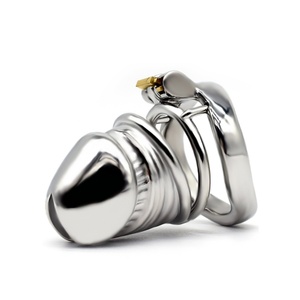 Cinturón de Castidad de Acero FRRK con Precio de Descuento de Fábrica, Fácil de Usar, Dispositivo de Castidad Masculino, Dispositivo de Estimulación de Próstata para Hombres - Product Image 2