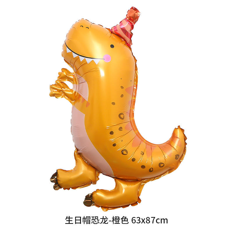 Fire Breathing Dragon Birthday Balloon Bouquet - 6th Birthday Party Decorations With Helium