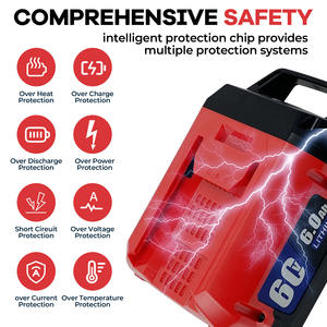 Repuesto para Batería Toro 60V L108 L135 L216 L324 L405 88620 88640 88660 88675 Motosierra Cortadora de Césped Inalámbrica Herramienta Eléctrica - Product Image 6