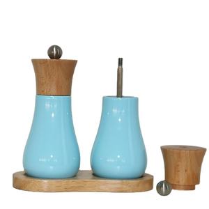 Molinillos de sal y pimienta de madera de alta calidad, herramienta de Cocina casera con molinillo de pimienta de núcleo cerámico - Product Image 1