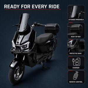 Motocicletta Elettrica 2000W 65km/h 60V/72V con Batteria al Litio e Motore Brushless per Ordini all'Ingrosso e Prove - Product Image 5