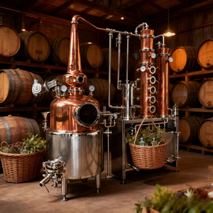 Alambic continu multicolonne haute capacité pour l'éthanol combustible et l'alcool industriel – Système de multi-distillation - Product Image 3