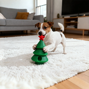 Köpek Karikatür Dondurma Şeklinde Silikon Çiğneme Oyuncağı, Diş Temizleme ve İnteraktif Ses Özellikleriyle İç/Dış Mekan Kullanımına Dayanıklı - Product Image 3