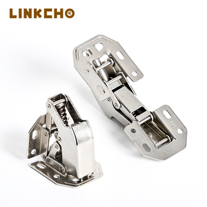 LINKCHO ispessita superficie montata <span class=keywords><strong>ponte</strong></span> rana cerniera senza Punch per porta <span class=keywords><strong>armadio</strong></span> Mahjong tavolo ufficio casa ospedale - Product Image 4