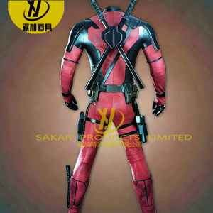 <span class=keywords><strong>Costume</strong></span> de cosplay de personnage de film de haute qualité, sur mesure pour Deadpoo Wade Wilson, pour collection personnelle, adulte, jeu de rôle - Product Image 4