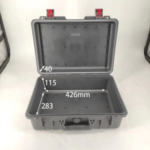 Caja de herramientas de almacenamiento de transporte impermeable IP67 con espuma personalizable, instrumento de equipo de plástico duro al por mayor de fábrica de 2017 - Product Image 2
