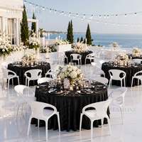 Chaise de mariage empilable robuste pour salles de conférence, restaurants, hôtels, salles de banquet - Fournisseur pour commandes en gros