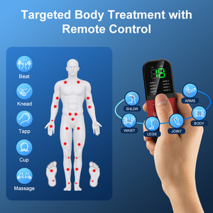 遠隔操作可能な低周波<span class=keywords><strong>TENS</strong></span>マシン、2つのワイヤレスユニット付き、痛みの管理と筋肉疲労の治療に - Product Image 3