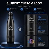 Botol Minum Sport Bentuk Cola Stainless Steel dengan Logo Custom, Speaker Wireless Portabel, Vacuum Flask, Tumbler Hadiah Promosi