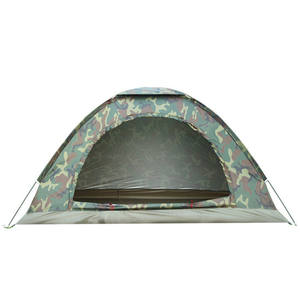 <span class=keywords><strong>2</strong></span>-persoons Luxe Dubbellaags Camouflage Tent Waterdicht Oxford Canvas Polyester Pvc Vierkante Glasvezel Staaf Voor Strand Outdoor - Product Image 1
