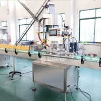 Machine de remplissage et de bouchage automatique de haute précision SHONOR pour bouteilles en plastique d'antigel et d'huile lubrifiante