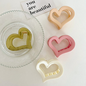 Pinzas para el pelo en forma de corazón mate para mujer y niña, gran oferta, <span class=keywords><strong>2022</strong></span> - Product Image 3