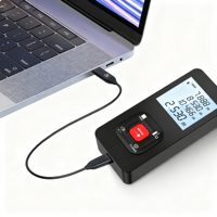 Télémètre laser, ruban à mesurer électronique haute précision, étanche IP54, précision de 2 mm, portée de 50 à 120 m
