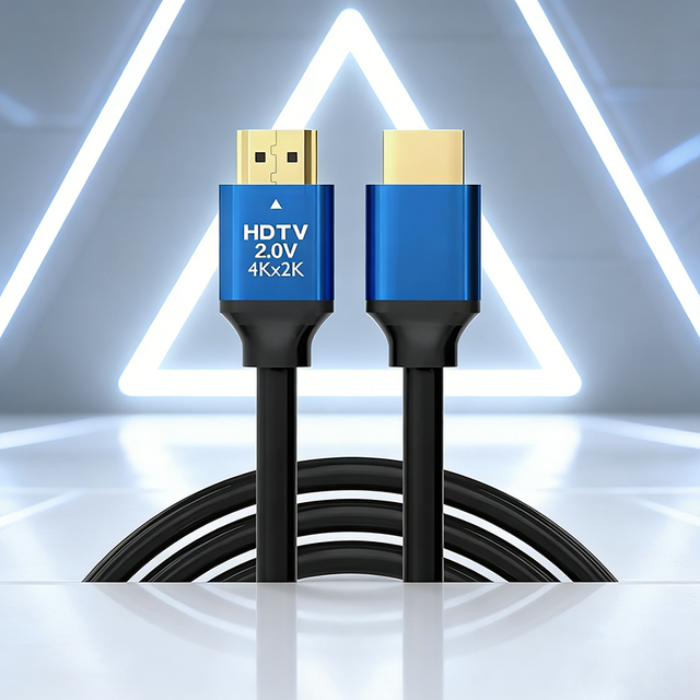 4K HDMI Cable 20 18Gbps with LED Indicator Light for Power Status Display Optional