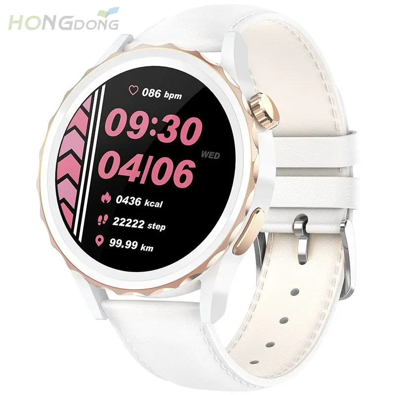 The New Listing LC304 Women AI Voice Assistant Android Phone Round Screen Smart Watch