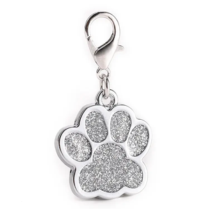 Pendentifs en métal tendance pour animaux de compagnie, breloques en émail en acier inoxydable, cadeau pour animaux - Product Image 2