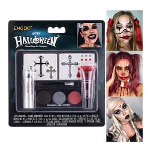 Kit de <span class=keywords><strong>maquillage</strong></span> d'<span class=keywords><strong>Halloween</strong></span> Pack de fête de famille comprenant un <span class=keywords><strong>maquillage</strong></span> de costume en gel sanguin - Product Image 6