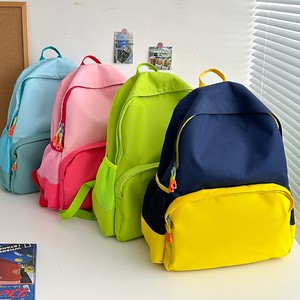 Sacs à dos décontractés pour filles, style dessin animé, couleur unie, pour l'école, les voyages en plein air, le <span class=keywords><strong>sport</strong></span>, imperméables, 20-36L, sacs à livres pour adolescents - Product Image 2