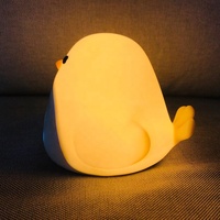 MEILLEUR mignon numérique temps oiseau tactile lumière réveil LED affichage veilleuse réveil pour chambre