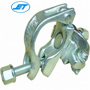 Coupleur d'échafaudage 48,3 mm 1 kg Acier Q235 Galvanisé Forgé à l'anglaise Pivotant Double - Product Image 2