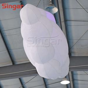 एलईडी रोशन inflatable 3d बादल नाइट क्लब सजावट के लिए गुब्बारा - Product Image 6