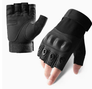 Guantes Deportivos DFTG201 Ranger para Trabajo al Aire Libre, Color Negro, Caqui y Verde, Medios Guantes para Ejercicio, Disponibles en Negro, Caqui y Verde - Product Image 1