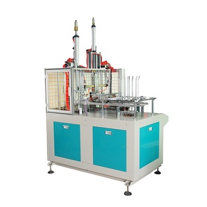 Boîte de papier jetable automatique à grande vitesse de pizza faisant la machine pour la boîte de pizza - Product Image 1