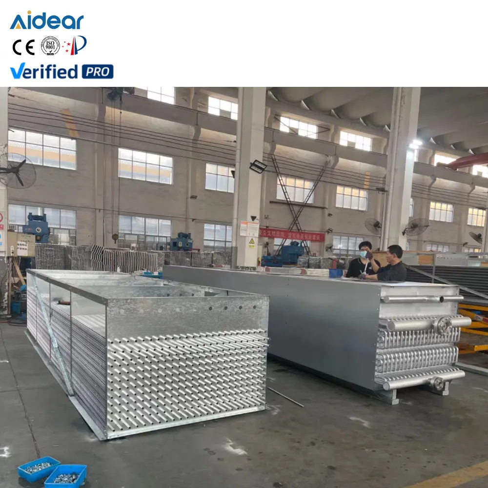 Aidear תעשייתי באיכות גבוהה cooler גז הדוד נחושת צינור אוויר סנפיר מחליף חום