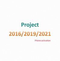 Aktivasi Telepon Versi Pro untuk Perangkat Lunak Project Professional 2016/2019/2021/2024 Dijamin Pengiriman Online