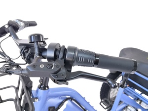 Triciclo eléctrico de neumático grueso, bicicleta eléctrica de 3 ruedas, triciclo de tres ruedas, triciclo eléctrico de carga para adultos para pasajeros con asiento trasero - Product Image 6