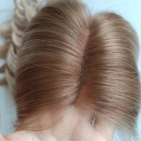 Perruque sans colle à ondulations naturelles avec closure en dentelle transparente HD suisse 5x5, 100% cheveux humains, blond miel avec mèches, vente en gros d'usine