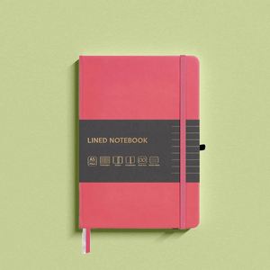 Wholesale High Quality A5 Lined Journal Digital Printing Custom Leather Hardcover Thread Sewing Bound Promotional Use <b>Notebook</b> - Product Image 1