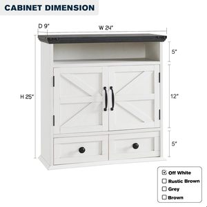 CF Taille personnalisée en <span class=keywords><strong>bois</strong></span> moderne mur salle de bain placard tiroir étagère réglable Double portes de grange stockage <span class=keywords><strong>armoire</strong></span> <span class=keywords><strong>à</strong></span> <span class=keywords><strong>pharmacie</strong></span> - Product Image 2