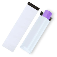 Sac d'expédition rectangulaire long et épais personnalisé en gros, sac d'expédition étanche en polyéthylène étroit pour tapis de yoga et papier peint
