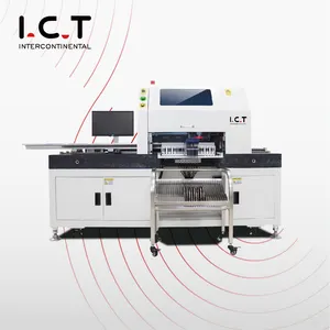 C SMD memilih dan menempatkan Reflow mesin Oven stensil Printer untuk cetak PCB SMT Chip Shooter mesin SMT LED Cina
