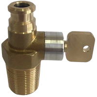 Ventes directes d'usine HPb59-1 vanne de cylindre GPL en laiton avec serrure de remplissage
