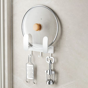 Organizador de Cocina para Montar en la Pared, Estante para Tablas de Cortar, Portaplatos, Almacenamiento de Tapas de Ollas, Accesorios de Cocina - Product Image 3