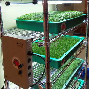 Großhandel 6-Schichtiges Indoor-Anbausystem für Microgreens mit Verchromter Oberfläche - Product Image 2