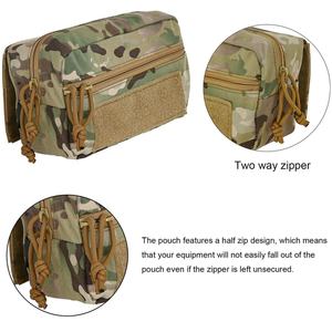 Bolsa Táctica Administrativa con Mini Gancho para Colgar, Bolsa de Herramientas con Velcro, Bolsa Adicional Abdominal para Protección - Product Image 4