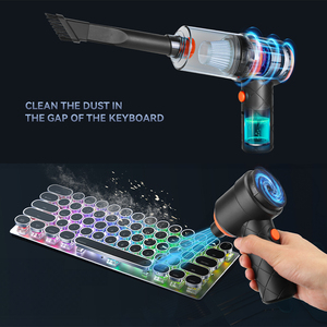 Mini <strong>Cordless</strong> Handheld <strong>Car</strong> <strong>Vacuum</strong> Cleaner with Washable Filters for Keyboard Household Air Dust Duster <strong>Cordless</strong> Rechargeable - Product Image 6