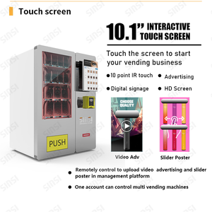 10 inch màn hình cảm ứng mini Beauty mỹ phẩm Snack tự động Máy bán hàng tự động - Product Image 6