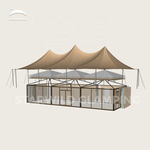 Lusso <span class=keywords><strong>Glamping</strong></span> Hotel tenda <span class=keywords><strong>Resort</strong></span> per spiaggia Eco lusso campeggio <span class=keywords><strong>Glamping</strong></span> tenda romantica impermeabile casa prefabbricata - Product Image 6