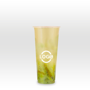 Factory sale 500 700 ML PP hard disposable custom plastic cup with pp injection lid