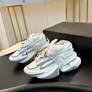 Top-level designed space ship shoes with thick soles for increased height. Outdoor walking shoes. Fashionable boat shoes. - Product Image 1