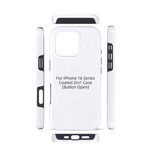 حافظة مطلية بطبقة Prosub لهاتف <span class=keywords><strong>Iphone</strong></span> 16 3D التسامي صعبى 2 في 1 - Product Image 3