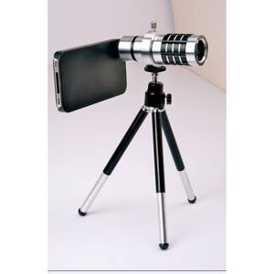 Telescopio para teléfono móvil, cuerpo de aluminio con aumento de 8x, soporte para trípode para uso civil - Product Image 4